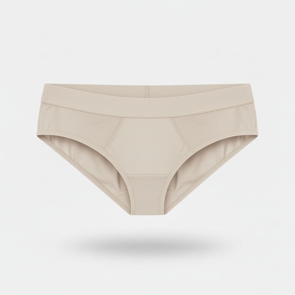 Culotte d’incontinence XL beige Eliva – Discrétion et protection anti-fuite