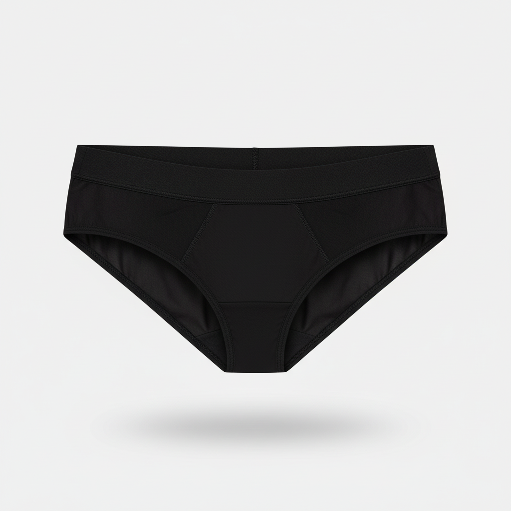 Culotte d’incontinence noire Eliva – Protection quotidienne anti-fuite XS