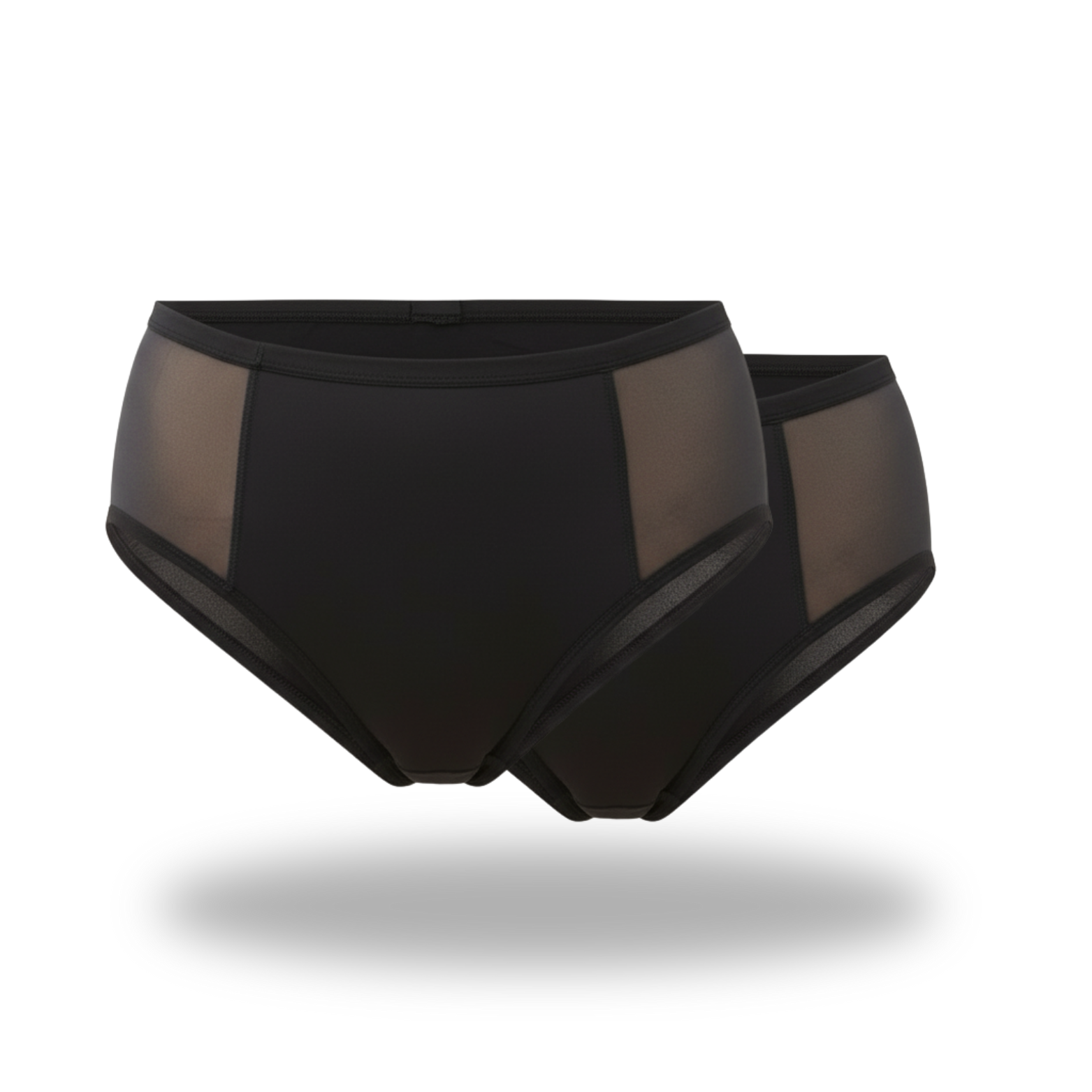 Culotte noir anti fuite urinaire femme - Confortables et Lavables