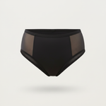 Culottes fuites urinaires lavables Eliva - Modèle noir disponibles